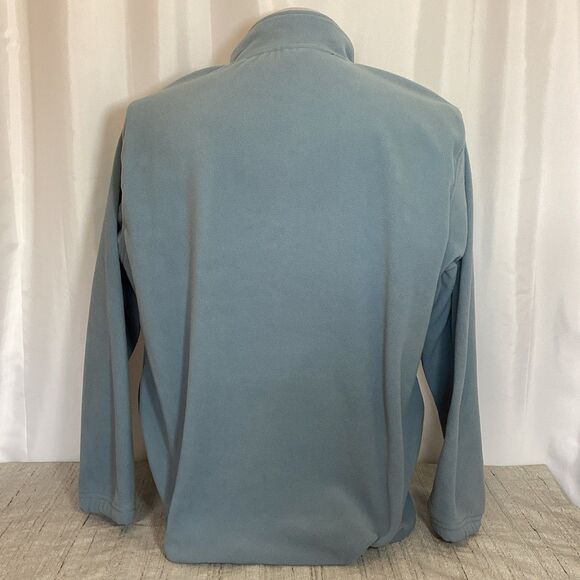 Randall Made Knives Patch Fleece Pullover Jacket Blue 3/4 Zip - Picture 3 of 5